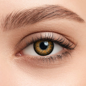Коричневые контактные линзы ILLUSION FASHION ADONIS BROWN