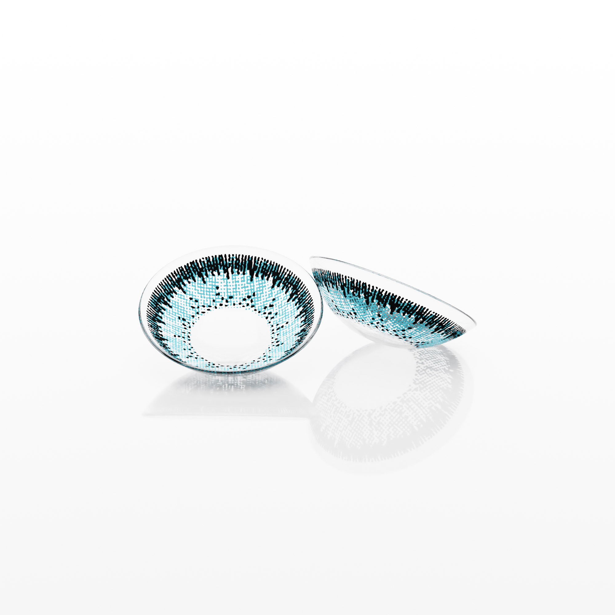 Голубые контактные линзы COLORS ELEGANCE BLUE ILLUSION