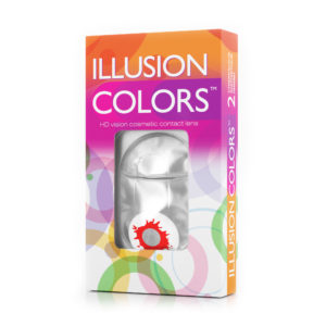 Контактные линзы ILLUSION COLORS RIO 10 в упаковке