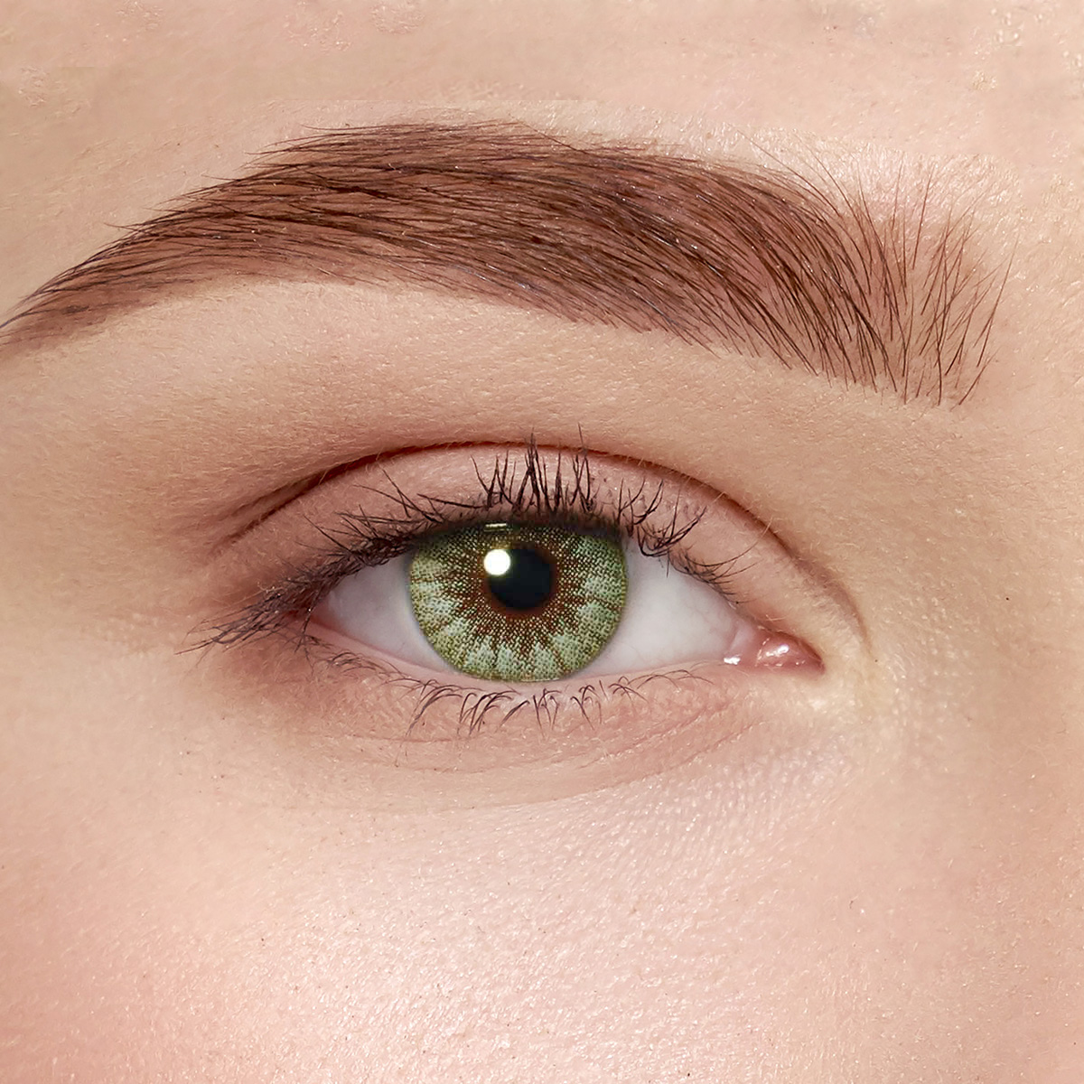 Зеленые контактные линзы ILLUSION GEO DIAMOND GREEN
